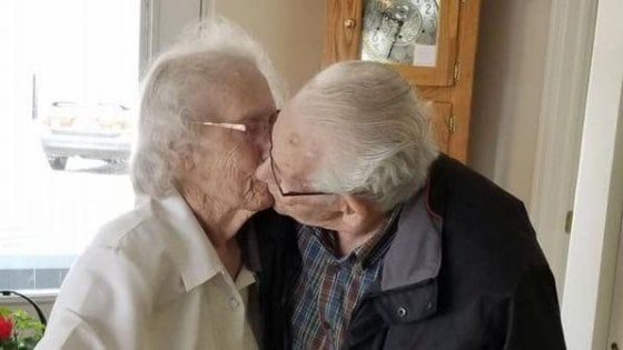 La storia di Herbert e Audrey: costretti dall'ospizio a passare il primo Natale separati dopo 73 anni 