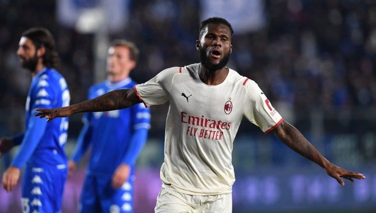 Empoli-Milan 2-4: Kessié trascina i rossoneri che restano a -4 dall'Inter