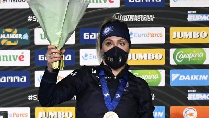 Pattinaggio, Europei velocità: team pursuit maschile e Francesca Lollobrigida vincono il bronzo