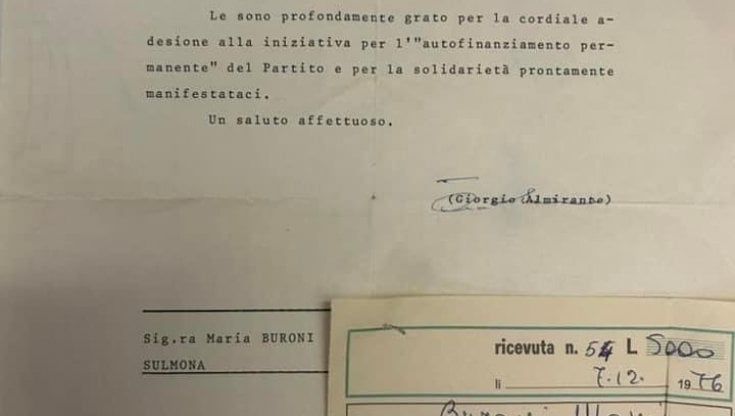 Pubblica la lettera di Almirante alla madre, Procaccini: "Movimento sociale italiano continua a commuovere"