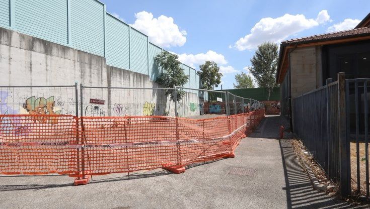 Parcheggio scambiatore oleandri e rastrelliere i lavori in viale Corsica 