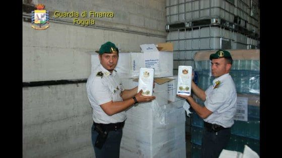Olio di semi adulterato con la clorofilla, sequestrati 2.600 litri a Cerignola: "Spacciato per extravergine"