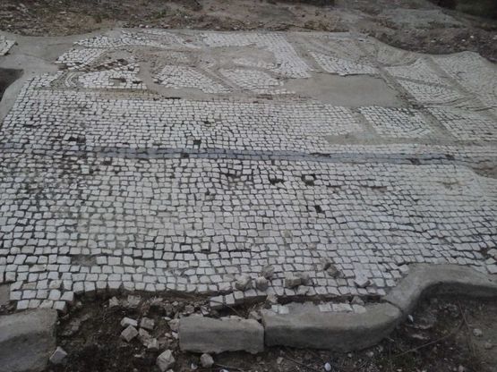 Agrigento, calpestato il mosaico del V secolo avanti Cristo