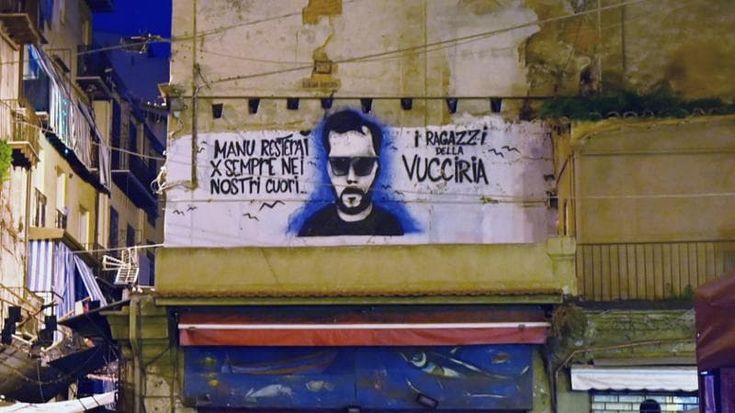 Vucciria, murale in ricordo del figlio del boss: deve essere rimosso