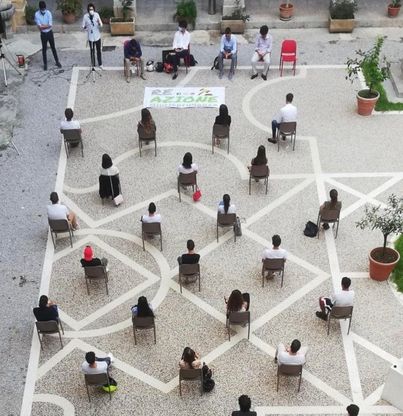 Palermo, distanziati e con la mascherina: l'accoglienza delle matricole al tempo del Covid
