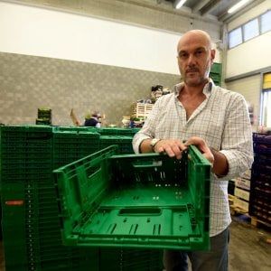 Rivoluzione green ai mercati generali, addio alla vecchia cassetta di legno