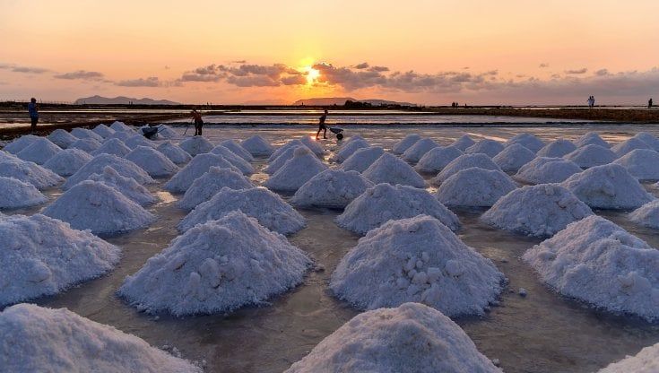 Nel tour delle saline d'Italia il viaggio prende più sapore