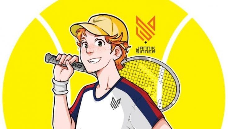 Tennis, un Sinner mai visto: sarà un 'fumetto' per la Panini