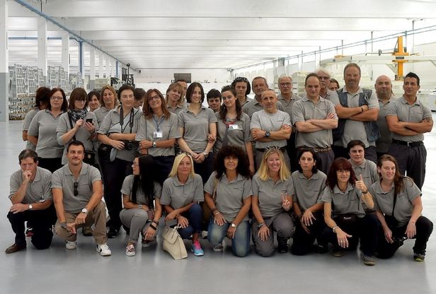 Ceramica, le immagini del nuovo stabilimento Laminam a Borgotaro
