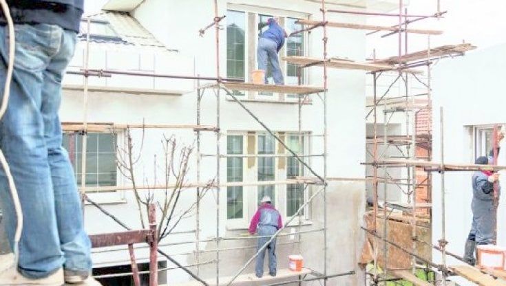 Corrono le vendite delle case. Boom dei cantieri per il 110%