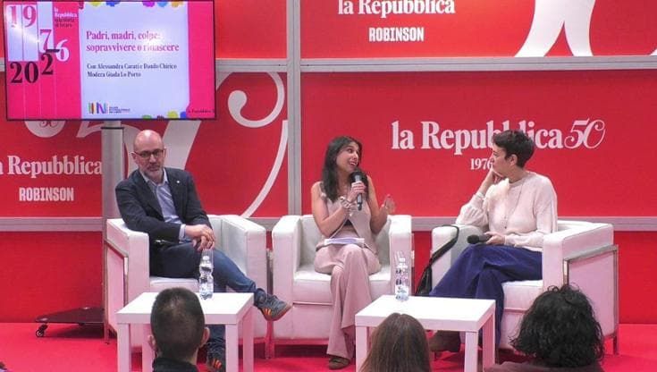 Salone del libro, Carati e Chirico: "Padri, madri, colpe: sopravvivere o rinascere"