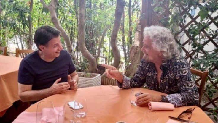 M5s, l’armistizio in trattoria fra Grillo e Conte che si erano tanto odiati