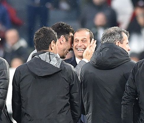 Juventus, anche Buffon allo Stadium per il saluto ad Allegri e Barzagli