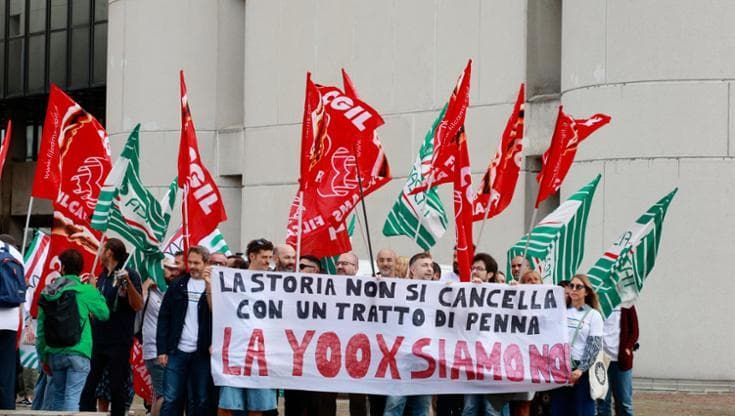 Yoox, accordo al ministero: solo uscite volontarie