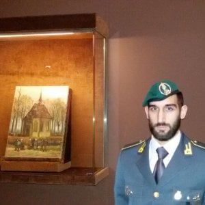 Finanzieri in sala a Capodimonte per proteggere i due Van Gogh
