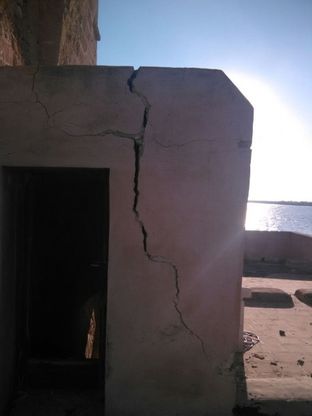 Fulmine su Torre Guaceto, <br />danneggiato l'edificio simbolo dell'oasi