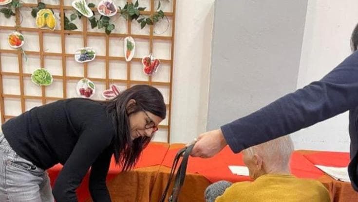Pet therapy a Montedomini, Monia Monni inaugura il servizio che diventa stabile da gennaio
