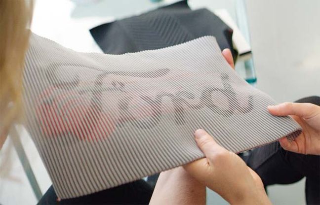 Ford sperimenta i rivestimenti rimovibili cuciti a maglia 3D