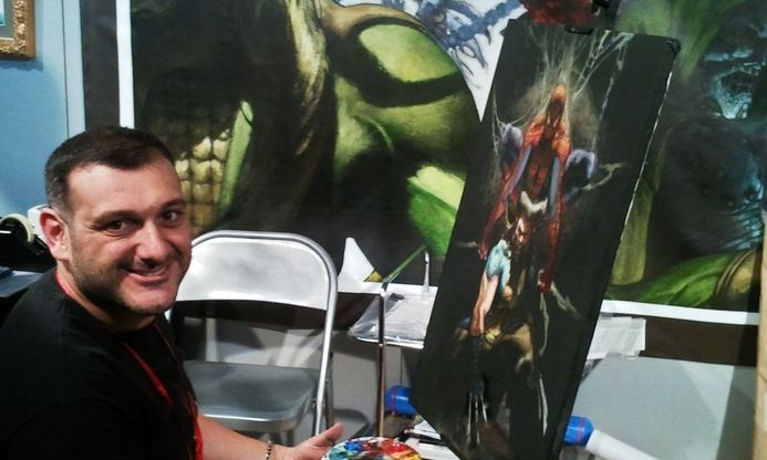 Simone Bianchi ospite al Comicon