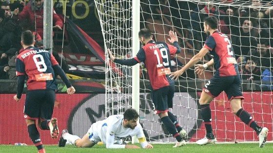 Genoa-Inter 2-0: dominano i rossoblù, i nerazzuri perdono il terzo posto