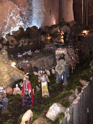 All'Acquasanta il presepe cotto nelle antiche fornaci di calce