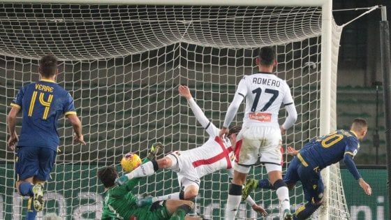Verona-Genoa 2-1: Sanabria illude il Grifone, poi Verre e Zaccagni la ribaltano