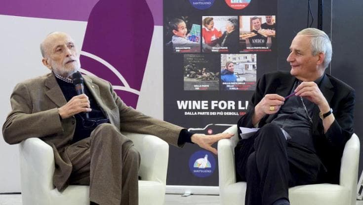 Slow Wine Fair, Petrini e Zuppi: "Senza dignità del lavoro non c'è qualità"