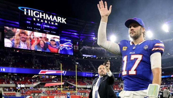 Nfl, Allen show nel nuovo stadio Bills: “Faccio il lavoro più bello del mondo”