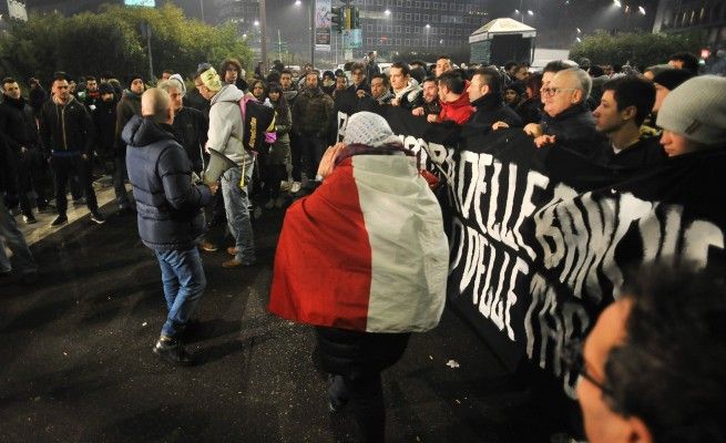 "Una contromanifestazione <br />no al fascismo dei Forconi"