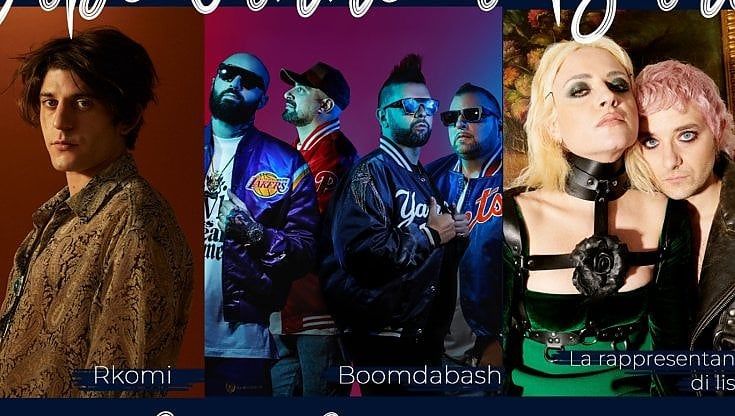 Capodanno a Bari con Boomdabash, Rkomi e La Rappresentante di Lista