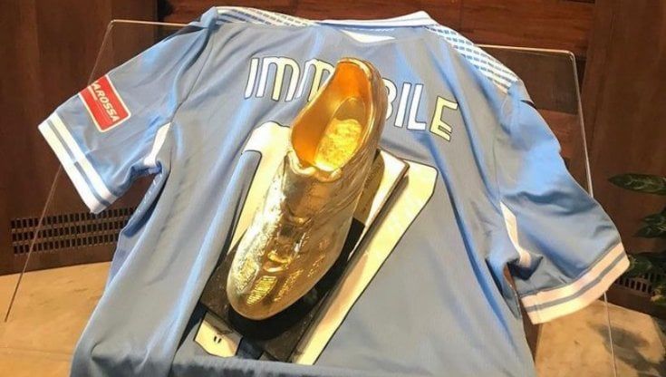 Immobile riceve la Scarpa d'oro: "Questo premio è per i tifosi"