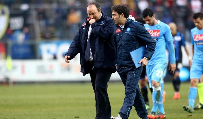 Napoli, Benitez: ''Perso per gli errori, non per il turnover''