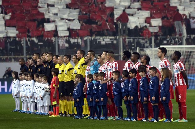 Olympiacos-Manchester United, il film della partita
