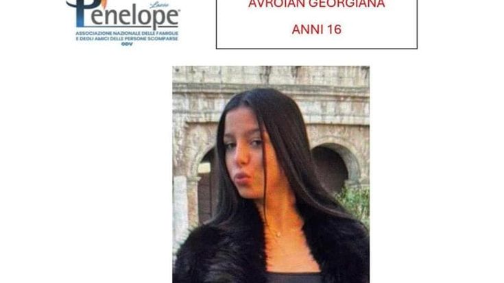 Georgiana Avroian, 16 anni, è scomparsa dalla sua casa a Guidonia: ricerche in corso