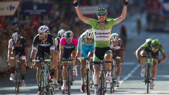 Vuelta, Degenkolb fa tris. Contador resta in maglia rossa