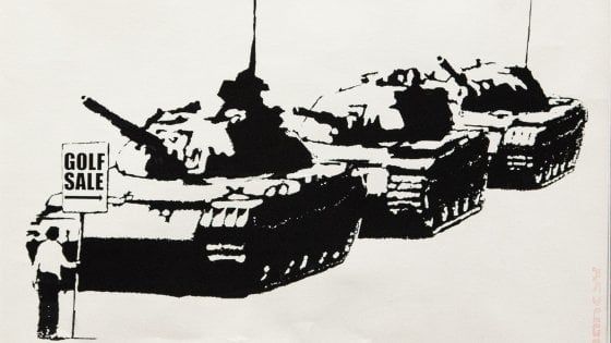 "Banksy, a visual protest": lo street artist misterioso da marzo in mostra a Roma