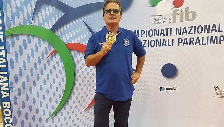 Spinoccia e il ritorno alla vita con le bocce paralimpiche 