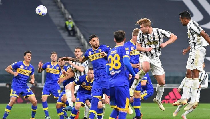 Brugman illude il Parma, poi la Juve cala il tris