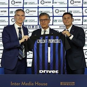 Crédit Agricole al fianco dell'Inter dopo l'asse fortunato con Les Bleus