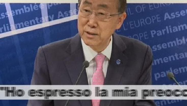 Migranti, Ban Ki-Moon: "Priorità assoluta salvare vite umane"