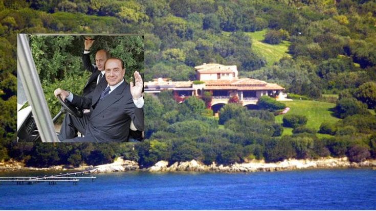 I Berlusconi mettono Villa Certosa in vendita, valutazione da 500 milioni