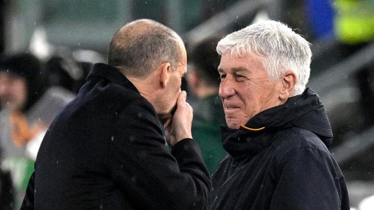 Gasperini: “Evitata una beffa”. Allegri: “Punto per la Champions”