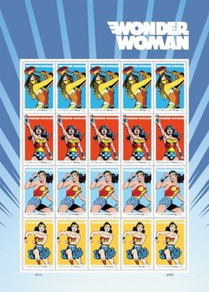Per i 75 anni di Wonder Woman francobolli e un film tutto suo