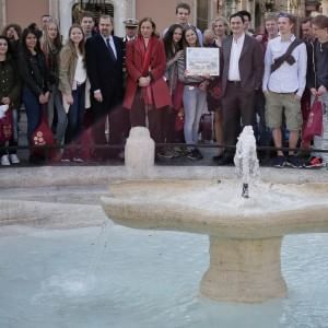 Roma-Feyenoord, gli studenti olandesi donano 3mila euro per la Barcaccia