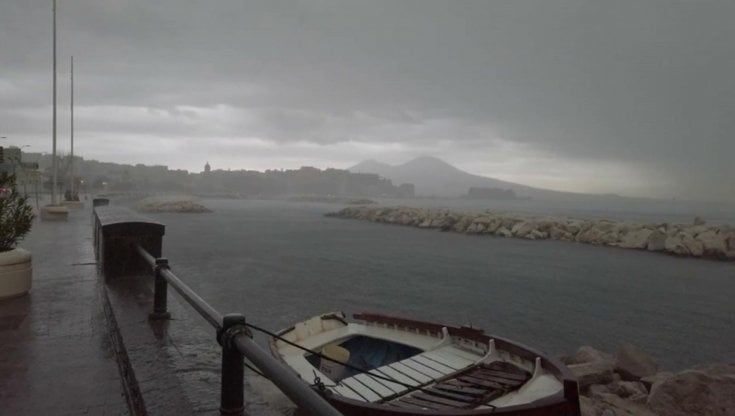 Meteo in Campania, allerta meteo Gialla dalla mezzanotte