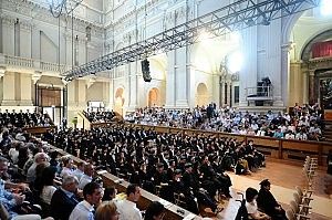 Dionigi ai 350 dottori di ricerca:"Avete diritto al lavoro"