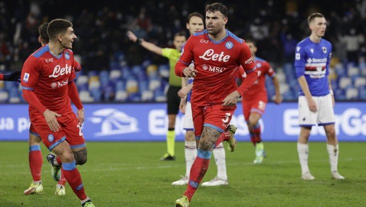 Napoli-Sampdoria 1-0: Petagna stende i blucerchiati 