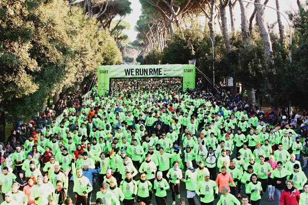 "We Run Rome", il freddo non ferma gli atleti