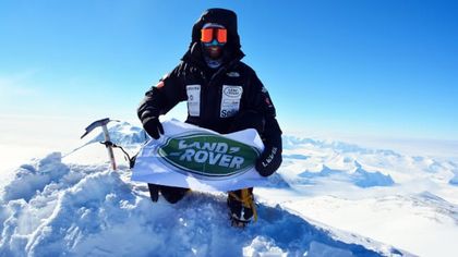 Land Rover “Antarctica Extreme” che sfida