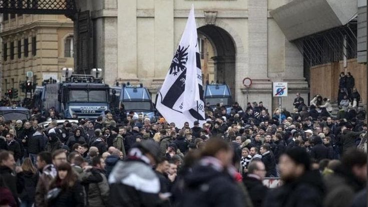 Roma-Stoccarda, allerta in centro: in arrivo mille ultrà tedeschi senza biglietto